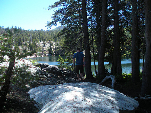 Woods Lake Snow