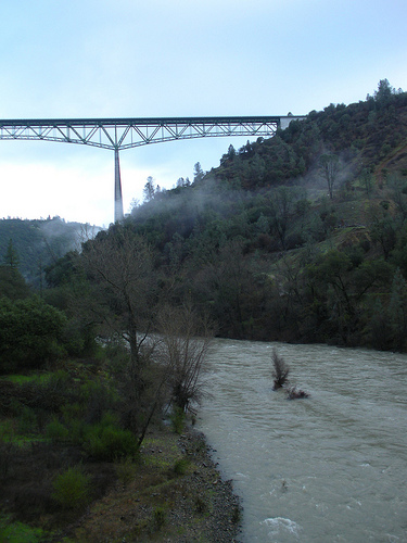 Foresthill Bridge and American River 12 20 10