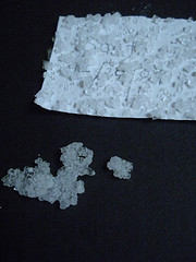 Salt crystals