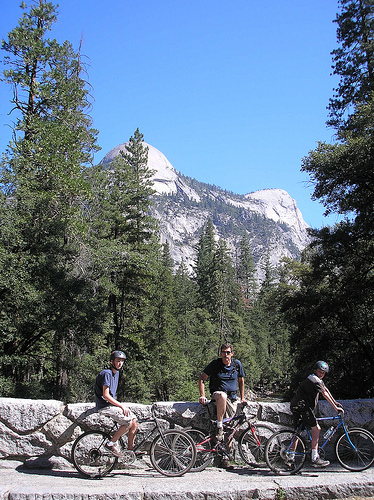 Bike Riding in Yosemite Valley