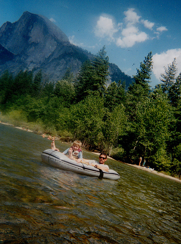 Rafting yosemite