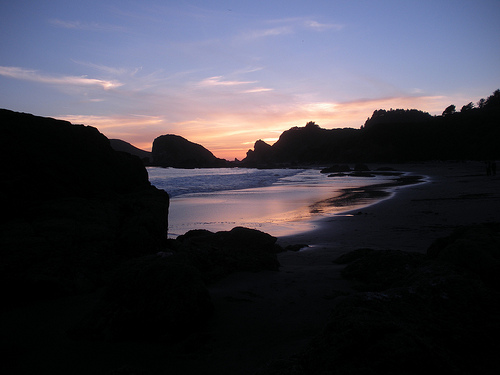 Harris Beach Sunset