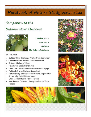 OHC Oct Newsletter Page 1