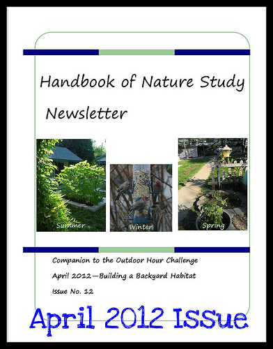 April 2012 Newsletter Cover Image