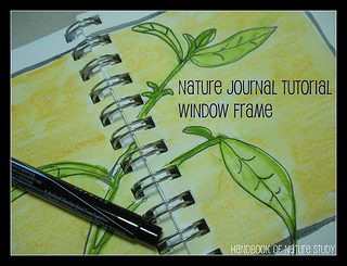 Nature Journal Picture Frame Button