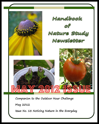 May 2012 Handbook of Nature Study Newsletter Cover button