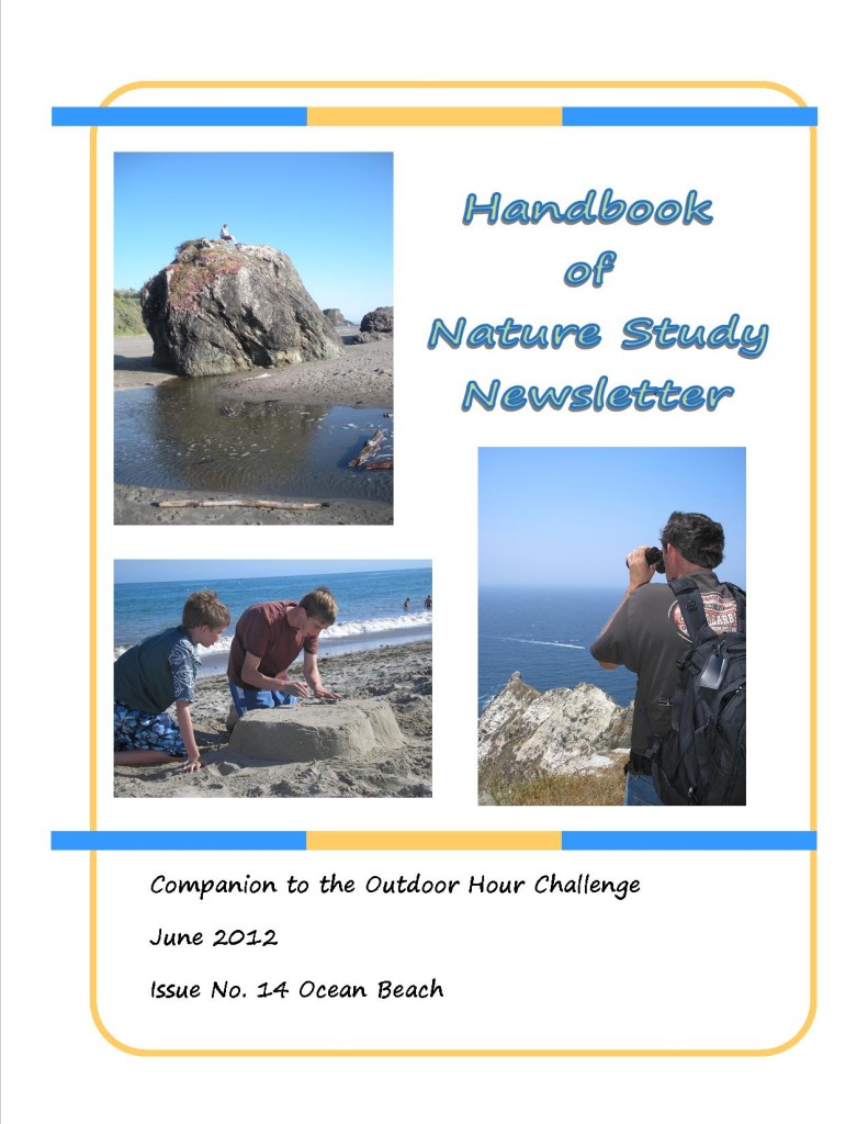 handbook of nature study June 2012 newsletter cover image
