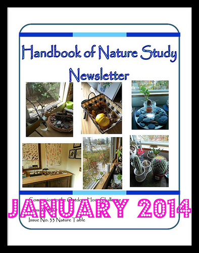 Handbook of Nature Study Newsletter January 2014 Button