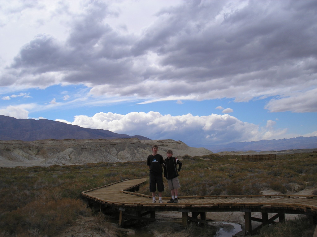 Death Valley amazing sky