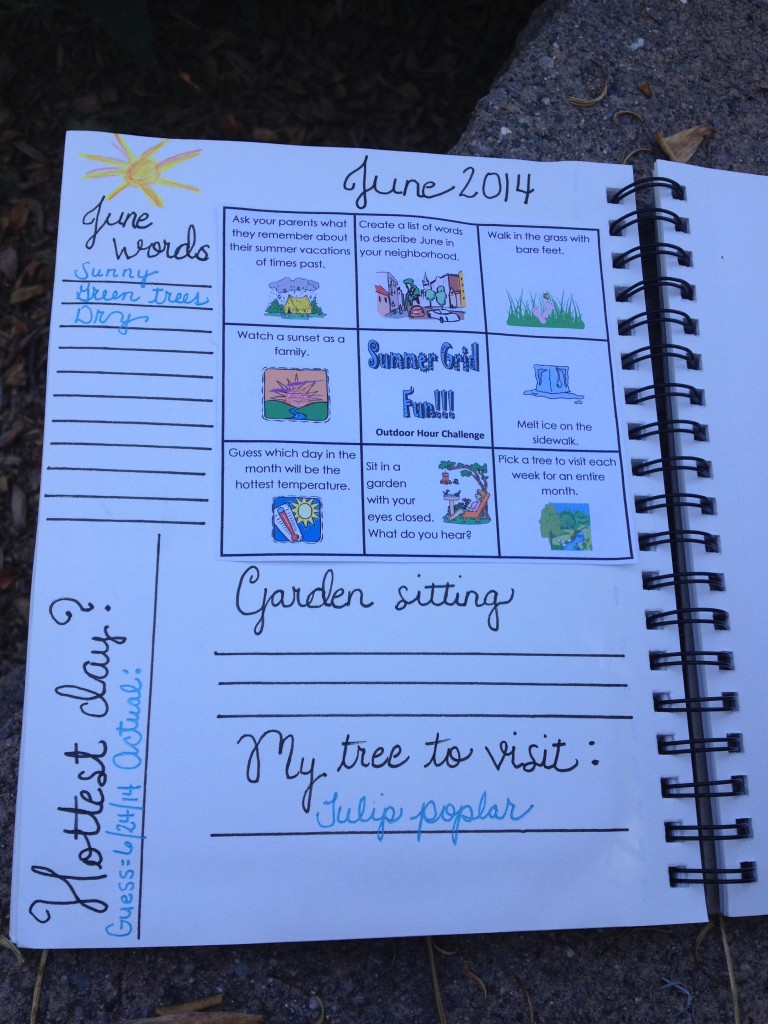 Summer Grid Journal @handbookofnaturestudy