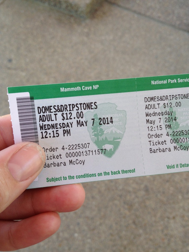 Mammoth Cave National Park Ticket