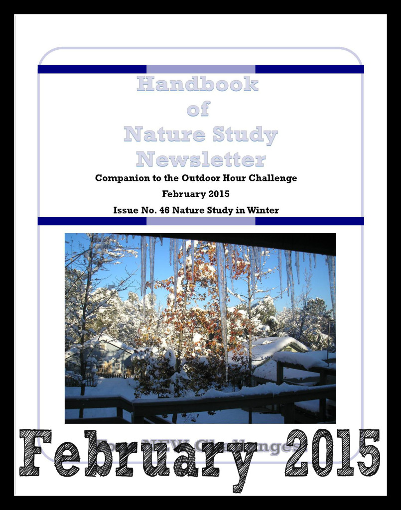 Handbook of Nature Study Newsletter February 2015 Nature Study in Winter cover