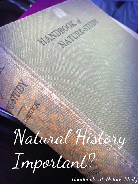 Natural History Important @handbookofnaturestudy