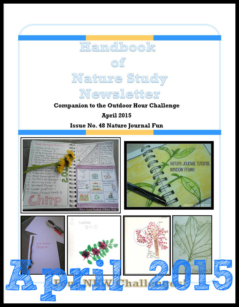HNS Newsletter April 2015 Nature Journal Fun button