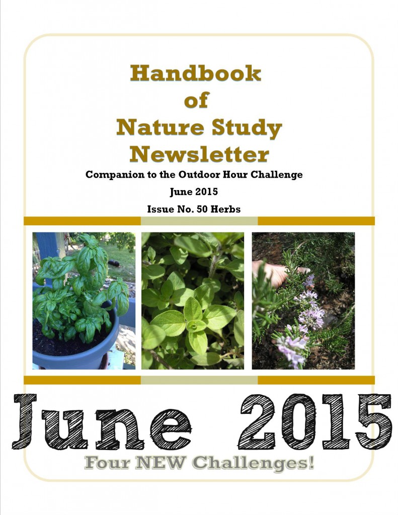 Handbook of Nature Study Newsletter June 2015 Herbs CoverButton