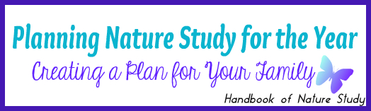 Planning a Year of Nature Study @handbookofnaturestudy