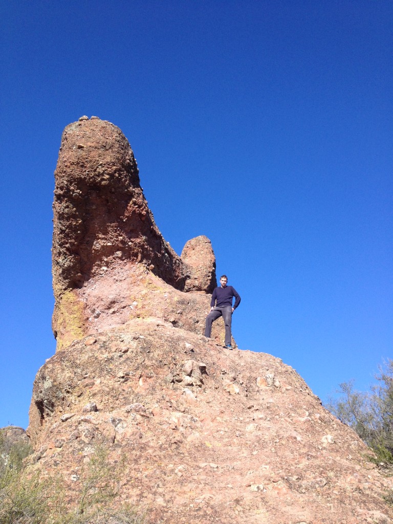 Pinnacles National Park climbing pinnacle