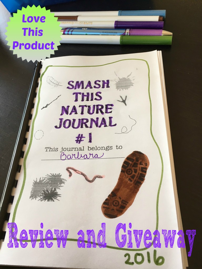 Smash This Nature Journal Review and Giveaway @handbookofnaturestudy (1)