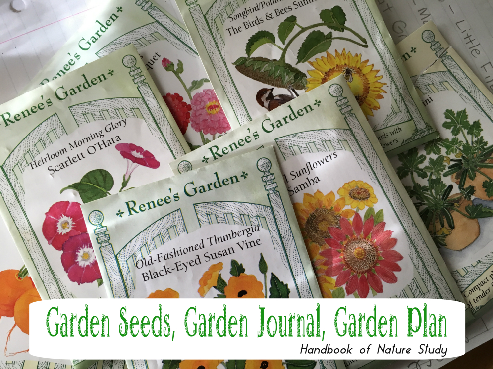 Garden Seeds Journal Plan @handbookofnaturestudy
