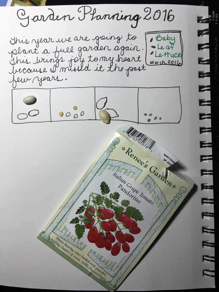 Garden Planning Nature Journal Idea @handbookofnaturestudy