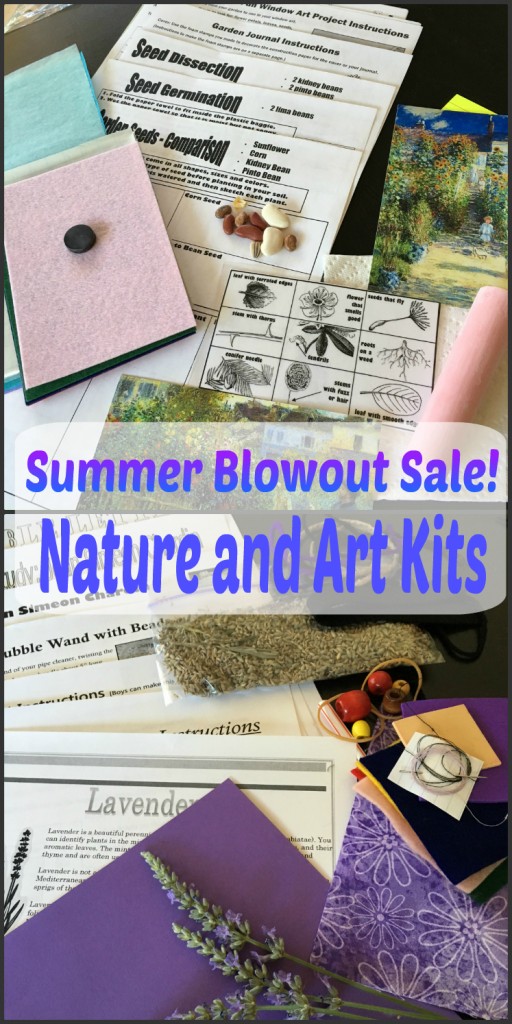 Summer Blowout Sale Nature and Art Kits @handbookofnaturestudy