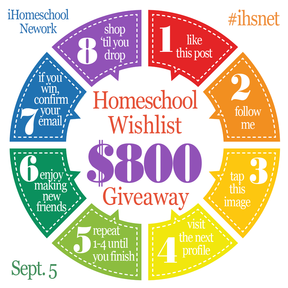 Homeschool Wishlist Giveaway 2016