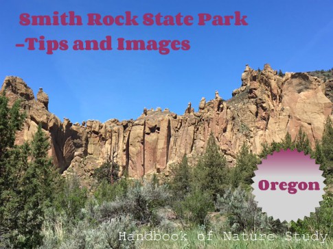 Smith Rock State Park Oregon tips and images @handbookofnaturestudy