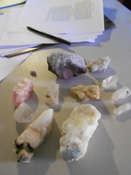 rock collection quartz