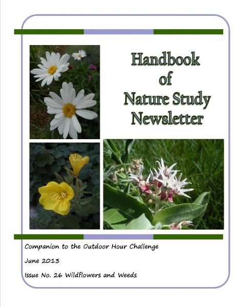 Handbook of Nature Study June 2013 Newsletter Cover