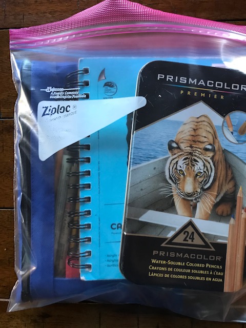 Nature Journal Kit in ziploc