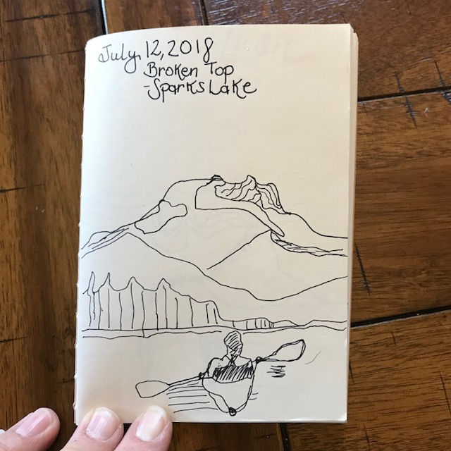 South Sister nature journal pages