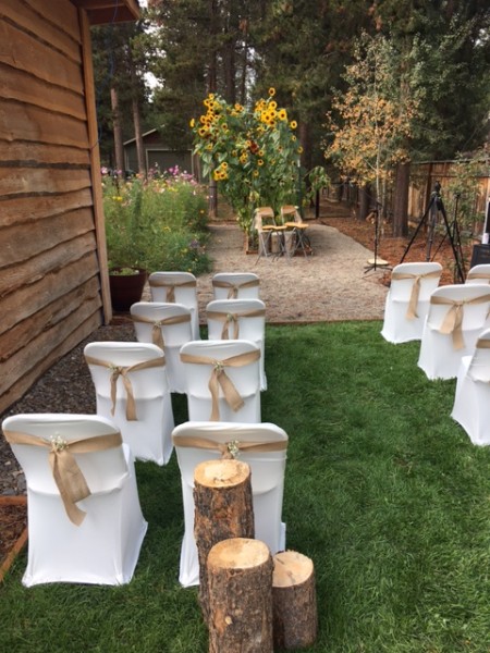 wedding garden