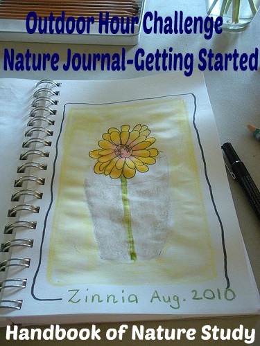 Outdoor Hour Challenge - Nature Journal Getting Started