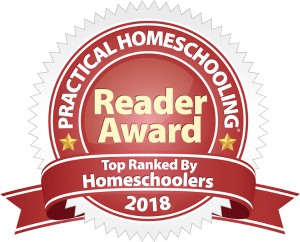 Practical Homeschool Reader Award 2018 border