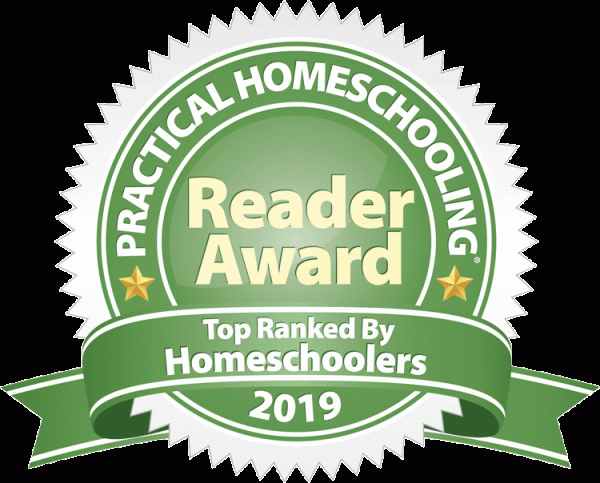 Practical Homeschooling Reader Award 2019