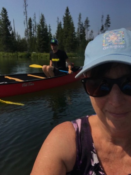 dragonfly lake hosmer kayak float july 2020