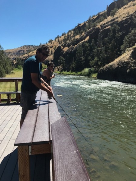 fishing crooked river august 2020
