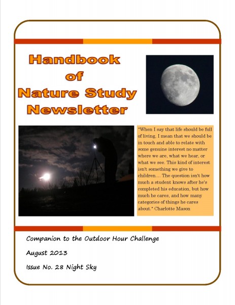 August 2013 newsletter cover