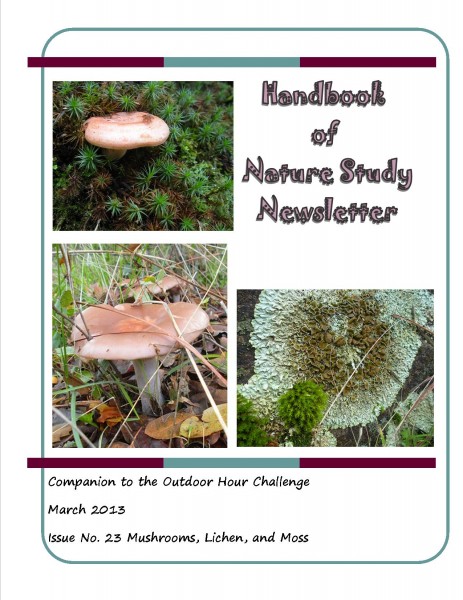 Handbook of Nature Study March Newsletter Cover