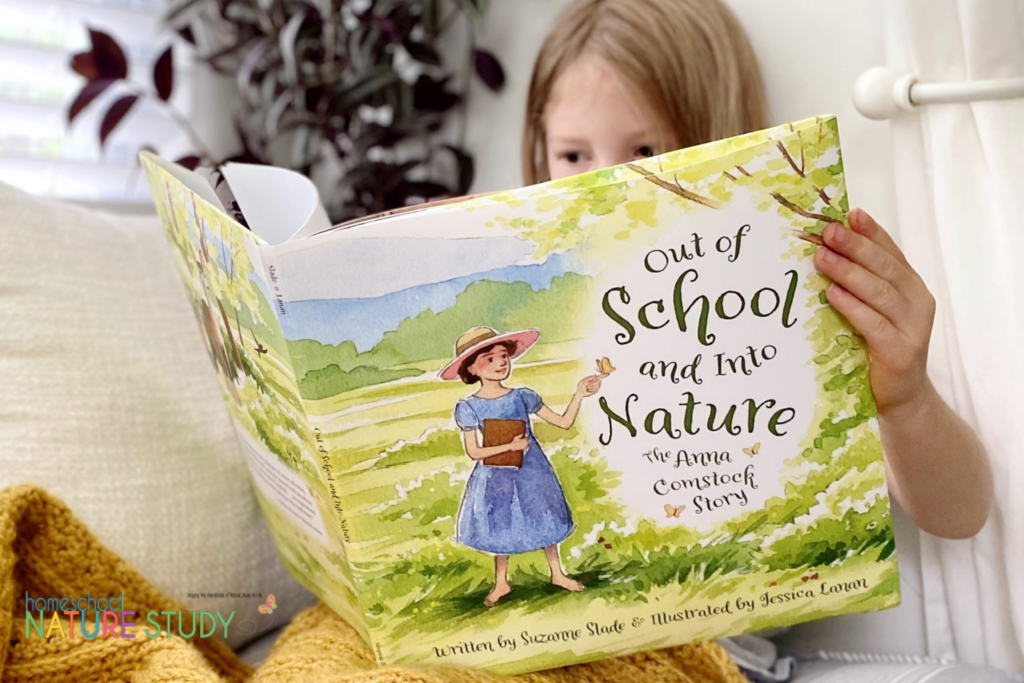 Out of School and Into Nature is a wonderful book for your library nature study.