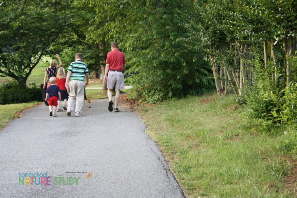 family homeschool nature study