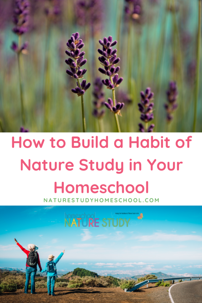 Here is how to build a habit of nature study in your homeschool if you struggling with where to start. And if you have wanted to ease into a study of nature that is meaningful, but you get overwhelmed with all the programs and methods, we have the simple answer. Have fun and make memories together with these ideas.
