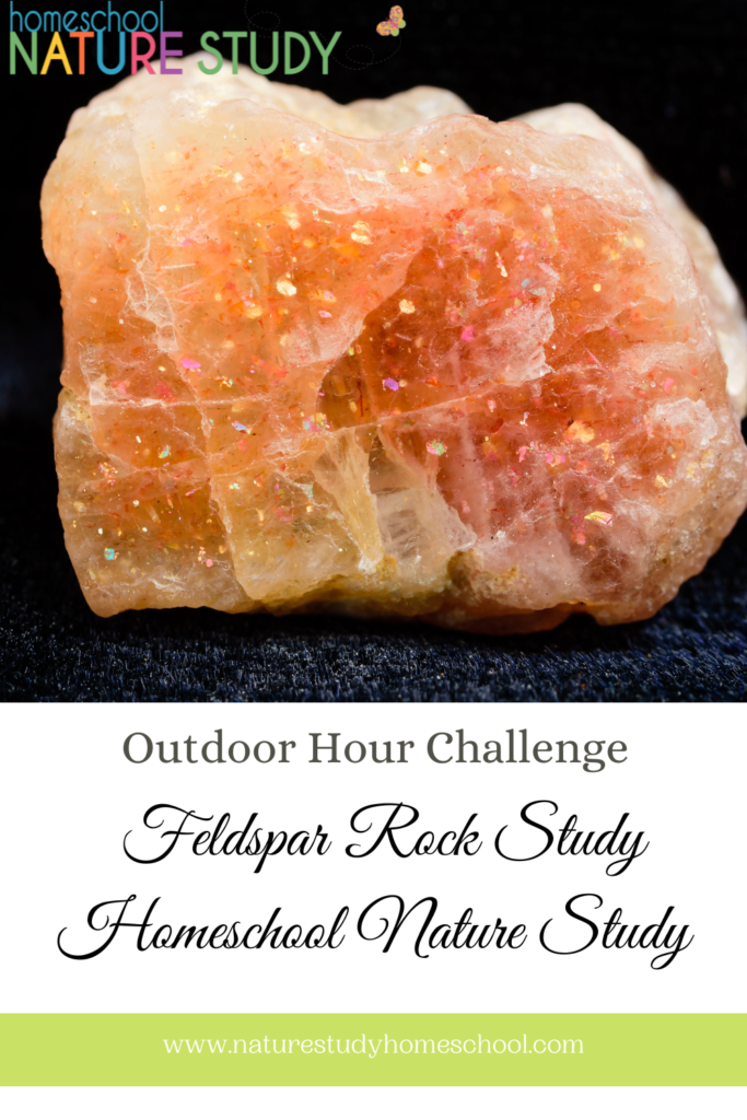 Homeschool Nature Study Feldspar Rock Study