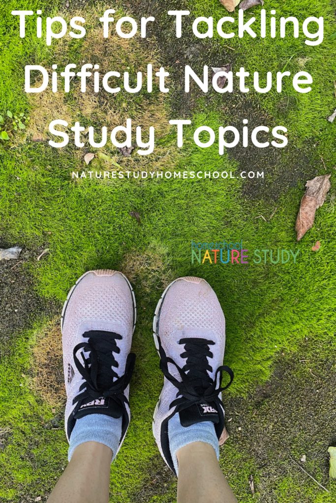 All homeschooling moms have them: topics that we don’t feel confident to teach. Here are tips for tackling difficult nature study topics.