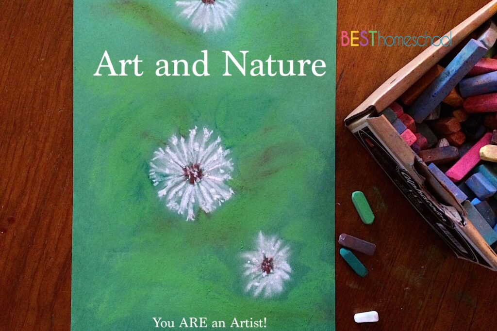 art and nature for your homeschool