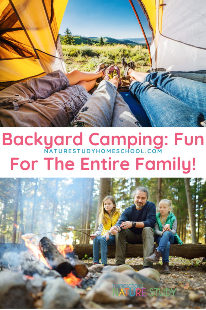 It’s a whole different world…your backyard at night. Open up a new level of nature study with backyard camping!