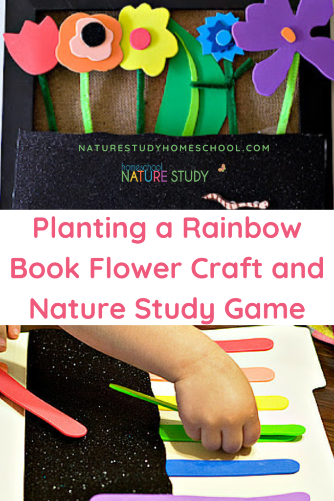 Planting a Rainbow Book Activities Flower Craft and Nature Game