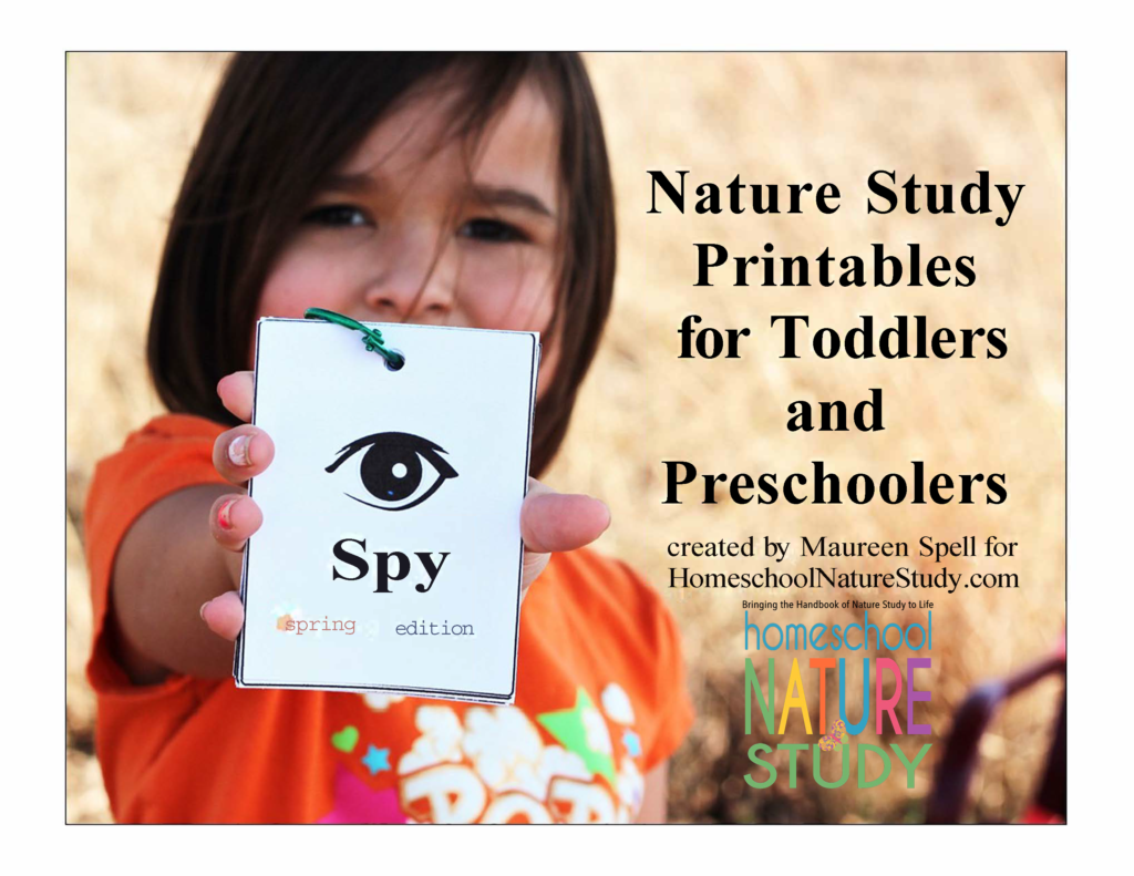 Homeschool Nature Study Printables for Toddlers and Preschoolers