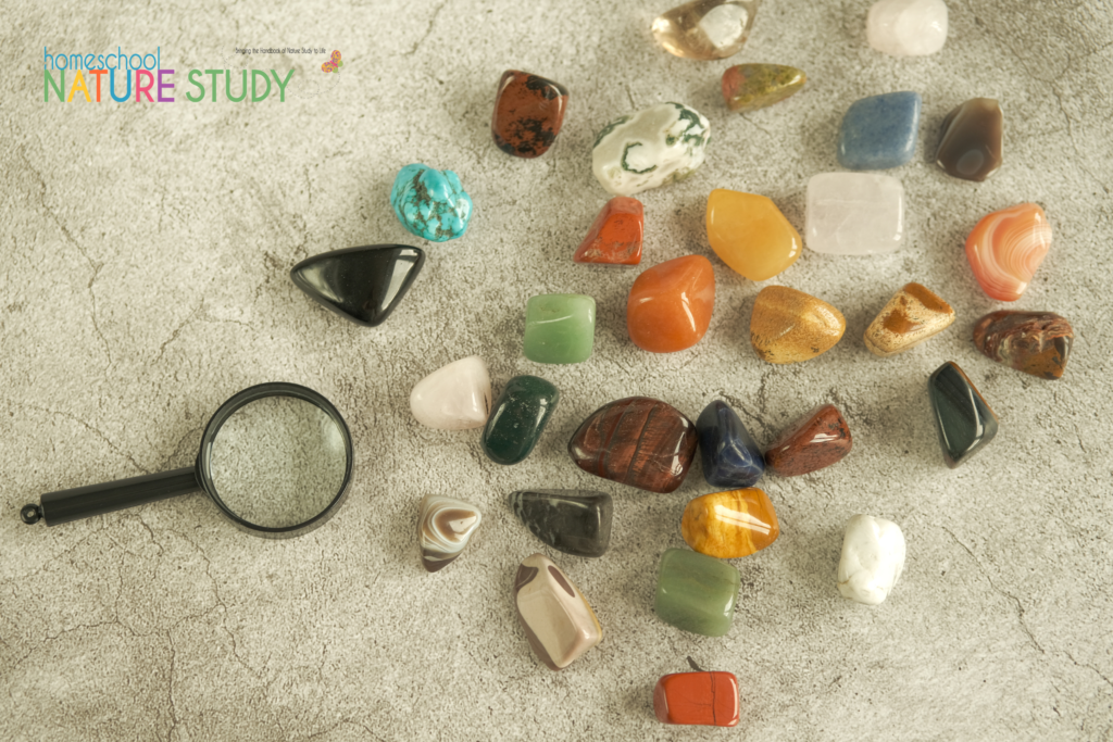 Use these fun ideas to create your next Rocks and Minerals mini unit study. Plus three free downloads for Members.
